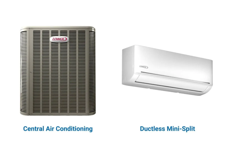 Central Air vs Ductless Air Conditioning