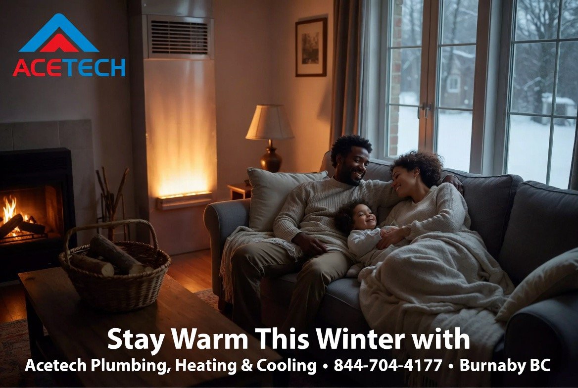 Furnace Installation in Burnaby BC by AceTech Plumbing and Heating