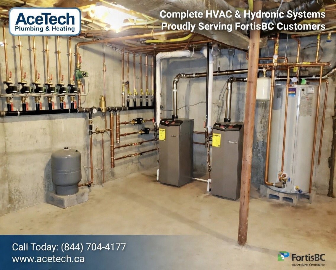 Complete HVAC and Hydronic System Installation - AceTech FortisBC